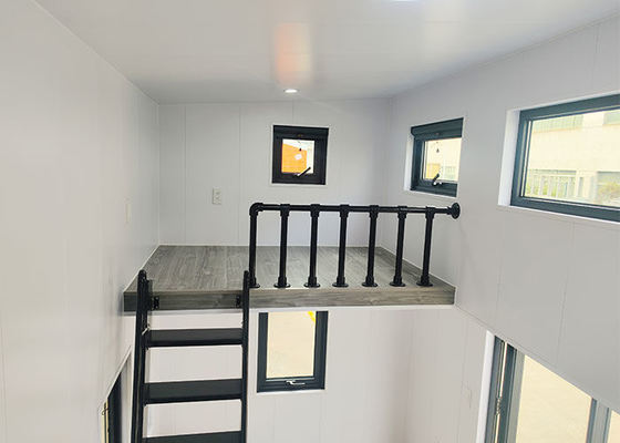 AS/NZS/US Standard Light Steel Prefab Tiny House On Wheels Ready To Ship Modular Home Kit