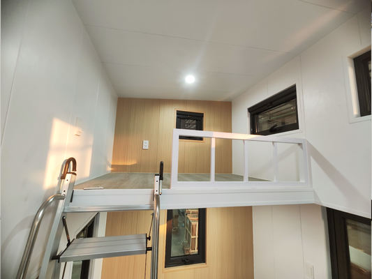 Prefabricated House Motorhome With Light Steel Structure Tiny House On Wheels Modular Home