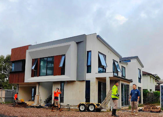 AS/EU/US Standard Prefab Apartment Buildings With Light Steel Frame For Spacious Living Area