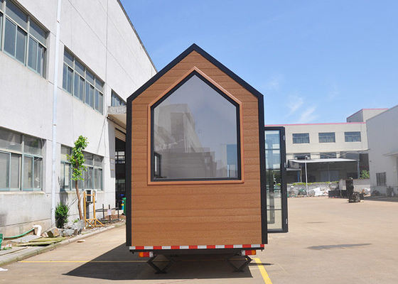 US/AS Prefab House Modular Home Tiny House On Trailer With Ligth Steel Frame