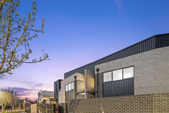 As/Us Townhouses Prefabricated Light Gauge Steel Frame Homes AS4600 Certifcation