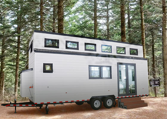 Prefab Trailer House Tiny House  On Wheels Hot Selling Mobile Tiny Home