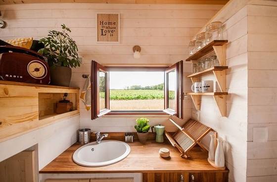 Light Steel Prefabricated Luxury Tiny House On Wheels And 3 Bedroom Micro Prefab Cabins