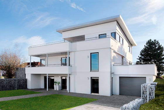Contemporary Modular Homes / Light Gauge Steel Prefab Villa / Prefabricated House