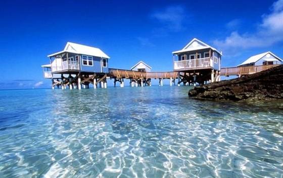 AS / NZS 4600 Resort Overwater Bungalow For Family House / Villa