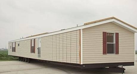 Foldable Portable Mobile House / Double Wide Mobile Homes With Green Material