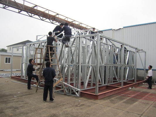 Light Steel Structure Frame Houses Foldable House 2 Bedroom Easy To Assemble