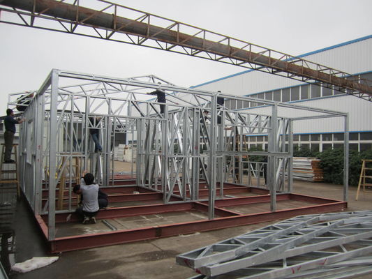 Light Steel Structure Frame Houses Foldable House 2 Bedroom Easy To Assemble