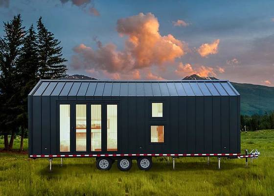 Prefab House CabinSmall Trailer Homes: Prefab Light Steel Tiny House Models