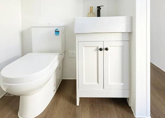 AS/US Light Steel Frame Tiny House On Wheels For Sale DEEPBLUE SMARTHOUSE