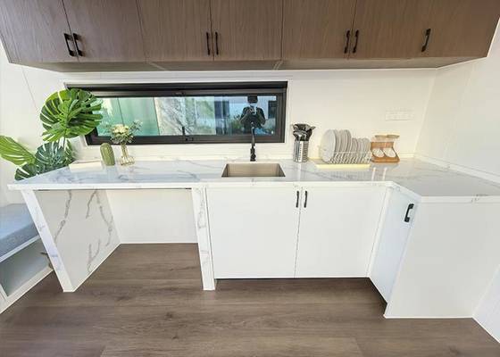 AS/ICC-ES Modular Tiny House On Wheels For Sale | Durable Light Steel Frame Trailer