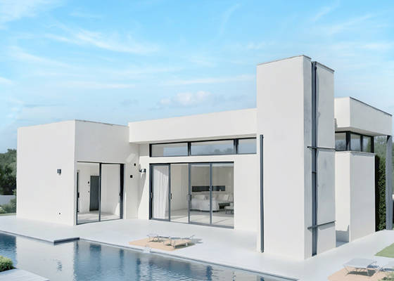 US Prefab Light Gauge Steel Frame House Kit Modular House Kits Mexico House