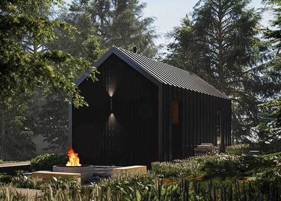 Modular Prefab Home – Light Steel Frame Camping Cabin With High-Quality Building Materials