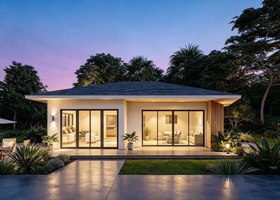 High-End Luxury Modular Prefab Homes Apartment Community Residential Light Steel Frame Structure