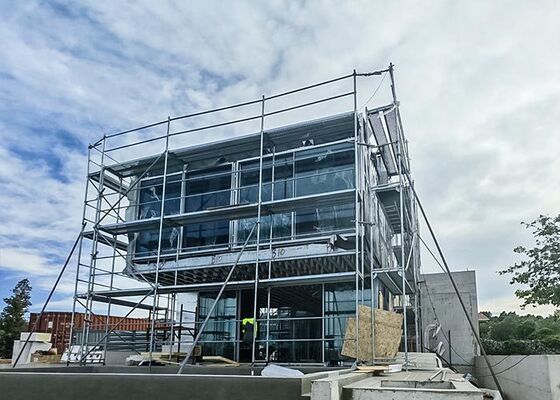 Mediterranean Inspired Luxury Light Steel Frame Prefab Single Family Home, Croatia