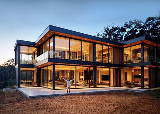 Light Gauge Steel Framing Specs for Prefab Luxury Villa | Atlanta Luxury Prefab Home