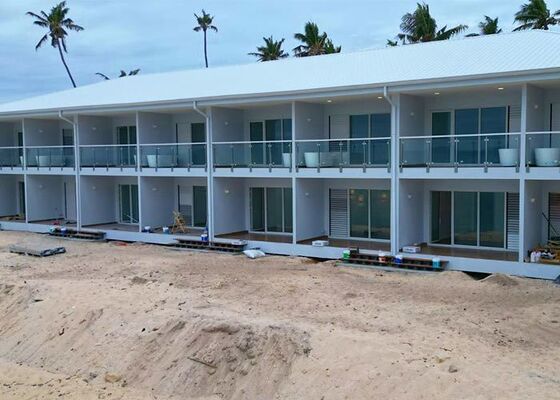 South America Hotel Use Light Gauge Steel Frame Home Prefab Modular House Villa In Fiji