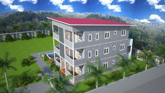 Prefabricated Apartment Buildings / Living Or Office Supply Buildings