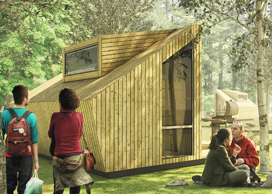 Modern Prefab Light Gauge Steel Cabins: Resort Hotels And Garden Studio