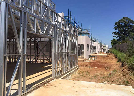 Strong Mobile Light Steel Structure Homes  Easy Assembly Residential Steel Houses