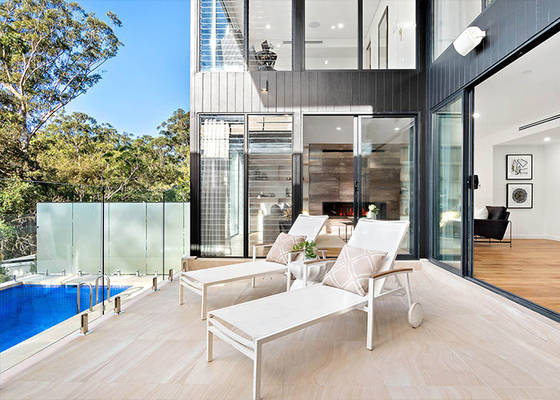 Australian standard prefab light steel frame house kits prefabricated luxury villa
