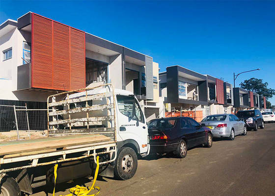 Australian Standard light steel frame house kits High Acoustic Insulation