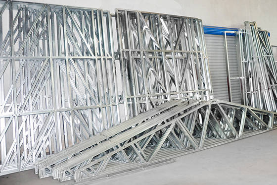 Light Steel Frame Structure Fireproof Metal Car Sheds / Waterproof Car Storage Sheds in Australia Standard