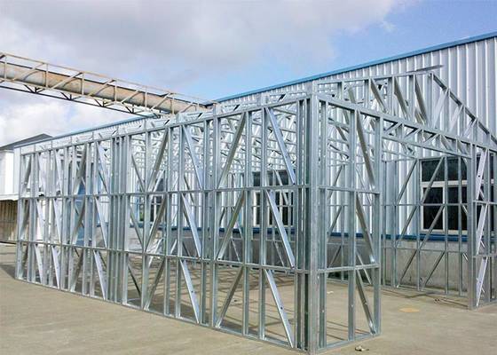 China Advanced Light Steel Frame Structure Metal Car Sheds/ Waterproof Prefabricated Sheds