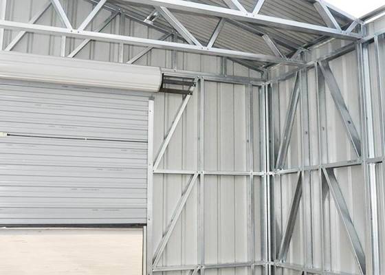 New Light Steel Frame Metal Structure Metal Car Sheds/Garden Shed Custom House With New Design