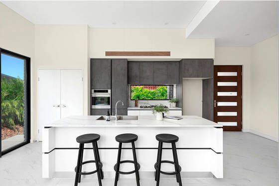 ICC EN-1090  Light Steel Prefabricated 2-Storey Luxury Villa Houses With Washbasin , Shower