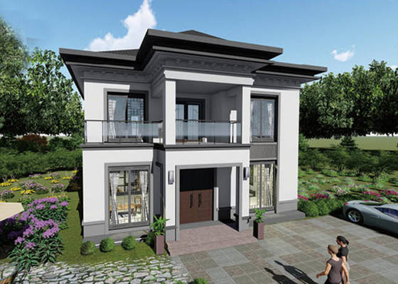 USA Modular Home Environmental Prefab House Light Steel Structure Villa for Family