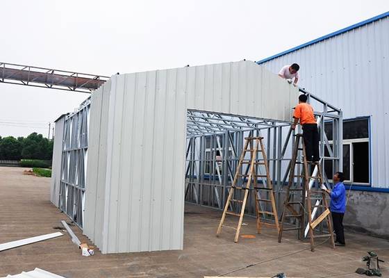 Prefabricated Metal Car Sheds, Car Parking Shed, Prefab Garden Shed Custom House With New Design