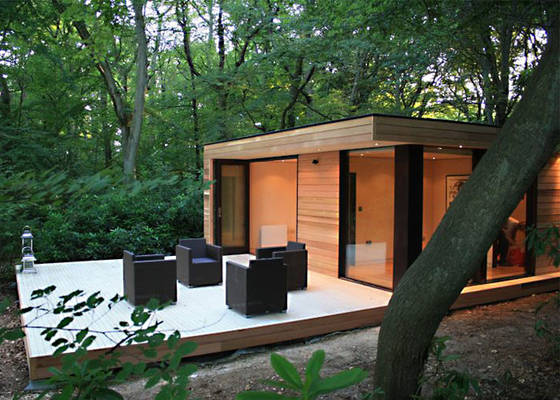 Booths Garden Studios / Prefabricated Garden Studio With Light Steel Frame