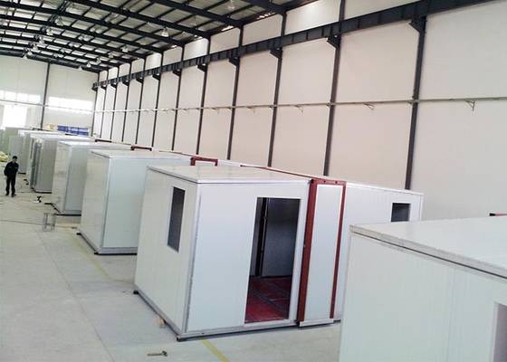 Prefabricated Fordable Portable Emergency Shelter / Light Steel Frame House Granny Flat