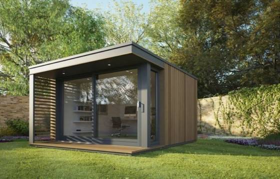 Quick Assemble Modular Holiday Wooden Home Prefabricated Longlife Garden Studio