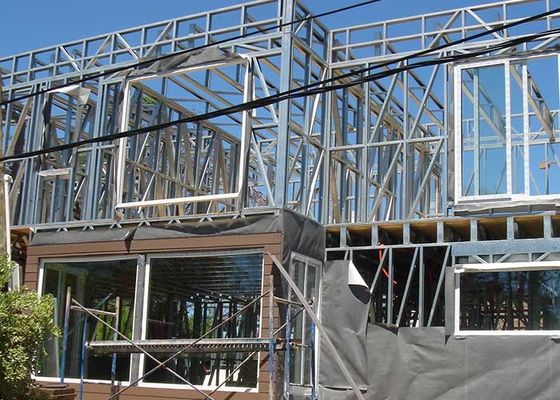 As / Nzs Wooden Log Houses Light Steel Roof Truss Prefab Bungalow Homes Panelized Home Kits