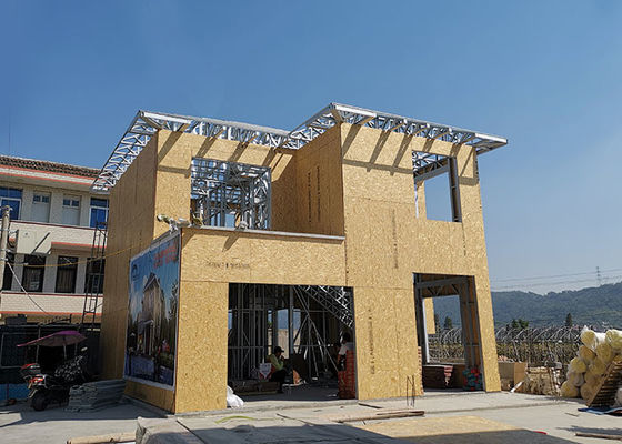 As / Nzs Wooden Log Houses Light Steel Roof Truss Prefab Bungalow Homes Panelized Home Kits