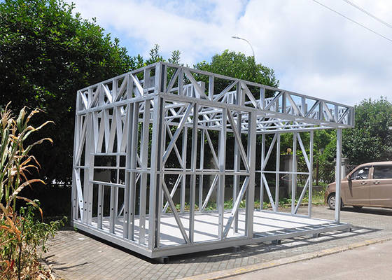 Mobile Prefab Garden Studio Light Steel Frame With Custom Wooden Design For Workshop Living