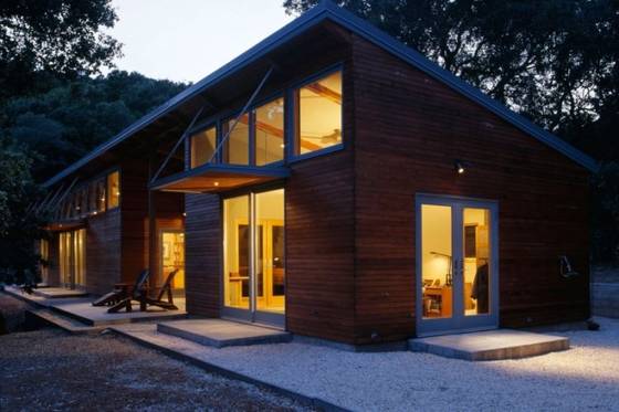 EU/USA/NZ/Australia Prefabricated Wind Resist Light Steel Frame Houses , New Design Two Storey Light Gauge Steel Villa