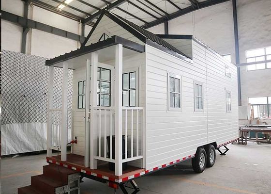 Hot Sale Light Steel Prefabricated Tiny House On Wheels Flordia With AS/US Standard