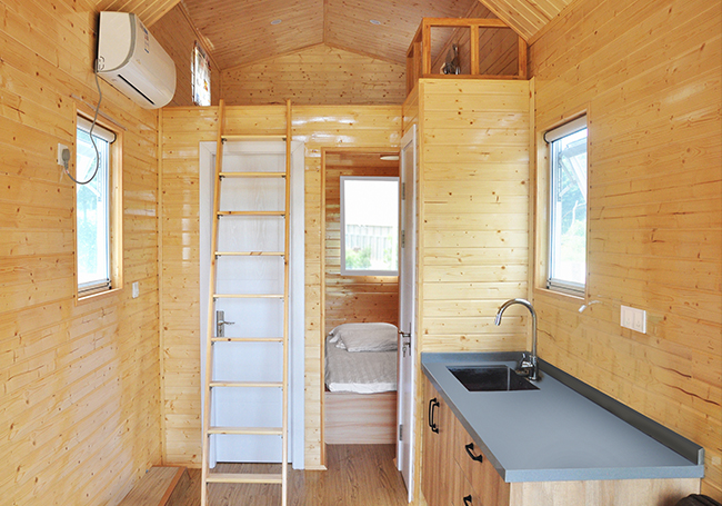 Prefab Lightweight Cold Rolled Steel Prefabricated Tiny House
