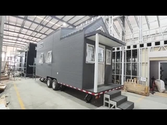 Prefabricated House US Standard Cheap Double Storey Tiny House On Wheels
