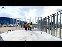 2 Bedroom Prefab House With Central Air Conditioning System And 2PAC Cabins Stone Countertop