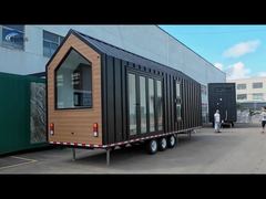 View Prefabricated Steel Frame Mini House With Laminate Flooring 110/220V/240v Electrical Demo