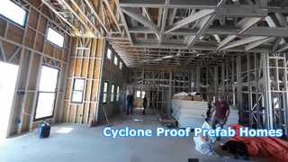 Watch: Wpc Cladding Pre Manufactured Homes Cyclone Proof Modern Prefab Home Kits Showcase