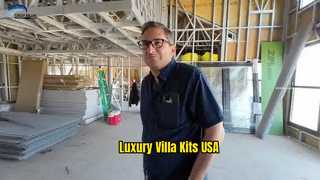US prefab house panelized home kits prefab house luxury villa